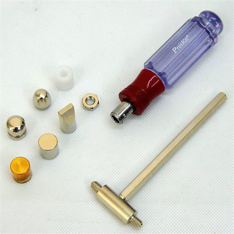 Тайвань Баогонг PD-2611 сменный мини-молоток-6 комплектов маленьких молотков