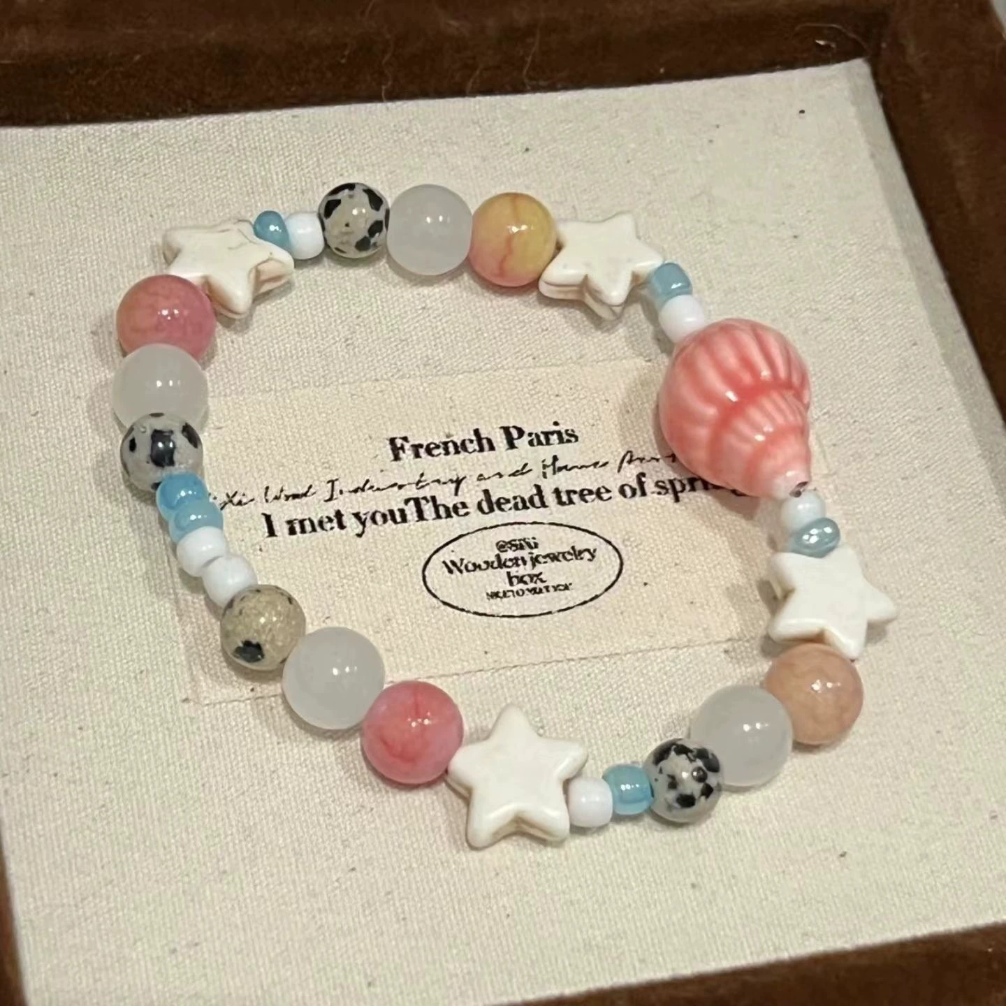 Sophisticated high quality beaded bracelet, jewelry