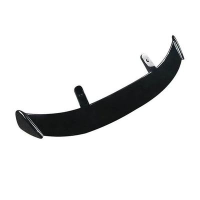 Automobile GM modified tail wing fixed wind wing is suitable for hatchback tail SUV top wing sports big tail BMW (Fixed wind wing) - bright-black