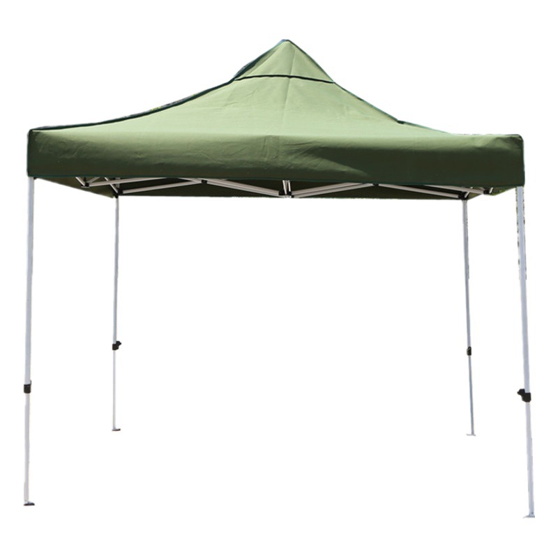 Fábrica al por mayor al aire libre engrosada publicidad plegable exposición tienda paraguas superior paño de cuatro esquinas lluvia lona toldo paño envío gratuito