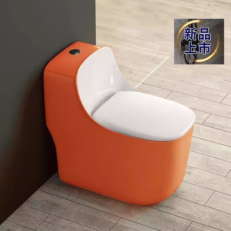 inodoro de bombeo individual de tipo pequeño gran impulso asiento de inodoro doméstico tipo sifón de supertorsión asiento de hotel anticongelante doméstico