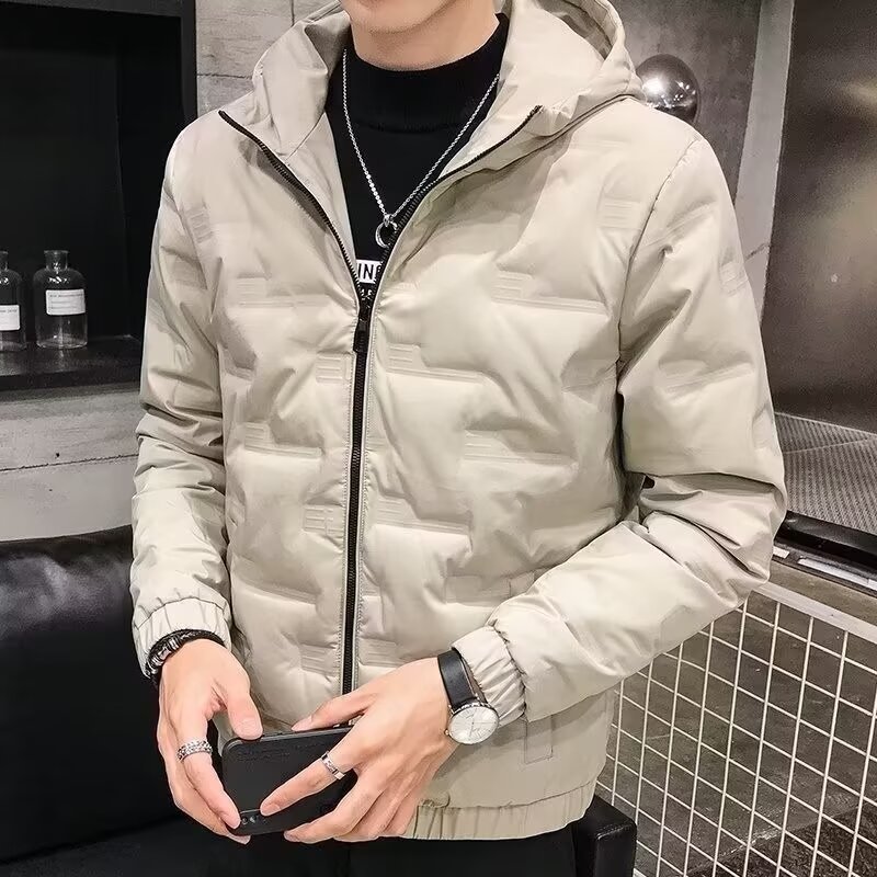 2025 New Winter Men's down Jacket Trendy Brand Short Style Lightweight Warm Korean Style Handsome Men's Trendy Jacket