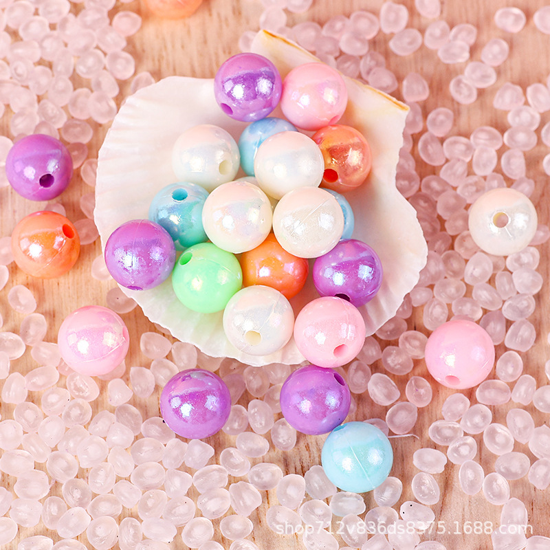 acrylic round beads