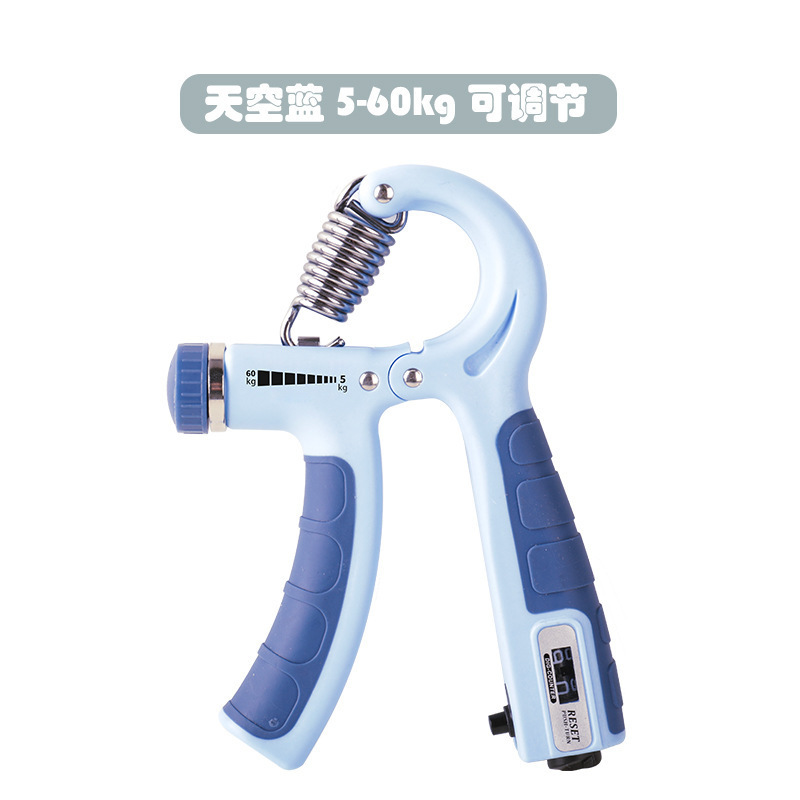 握力器5-100kgカウント指トレーニング器腕筋力トレーニング成人調節可能学生|undefined