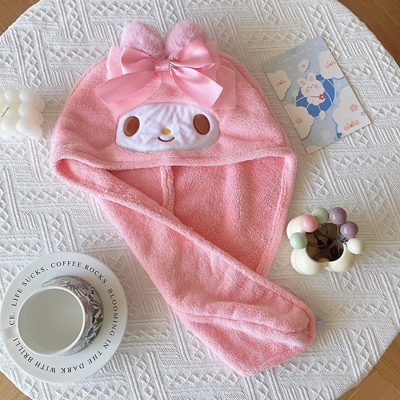 리본 스타일 멜로디/비스듬한 스타일 헤어 드라이어 타월