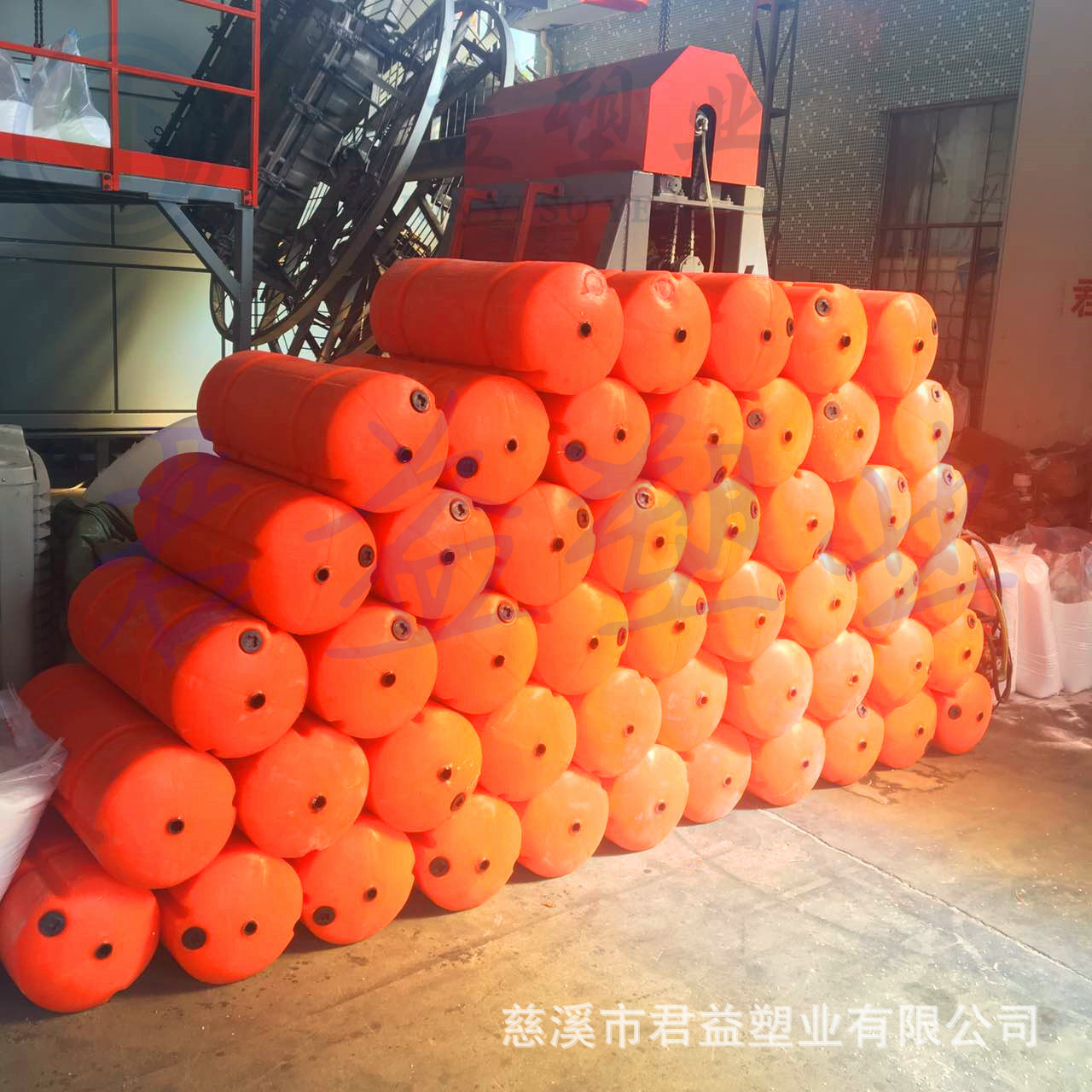 盐山河道浮筒300*800mm 拦污排