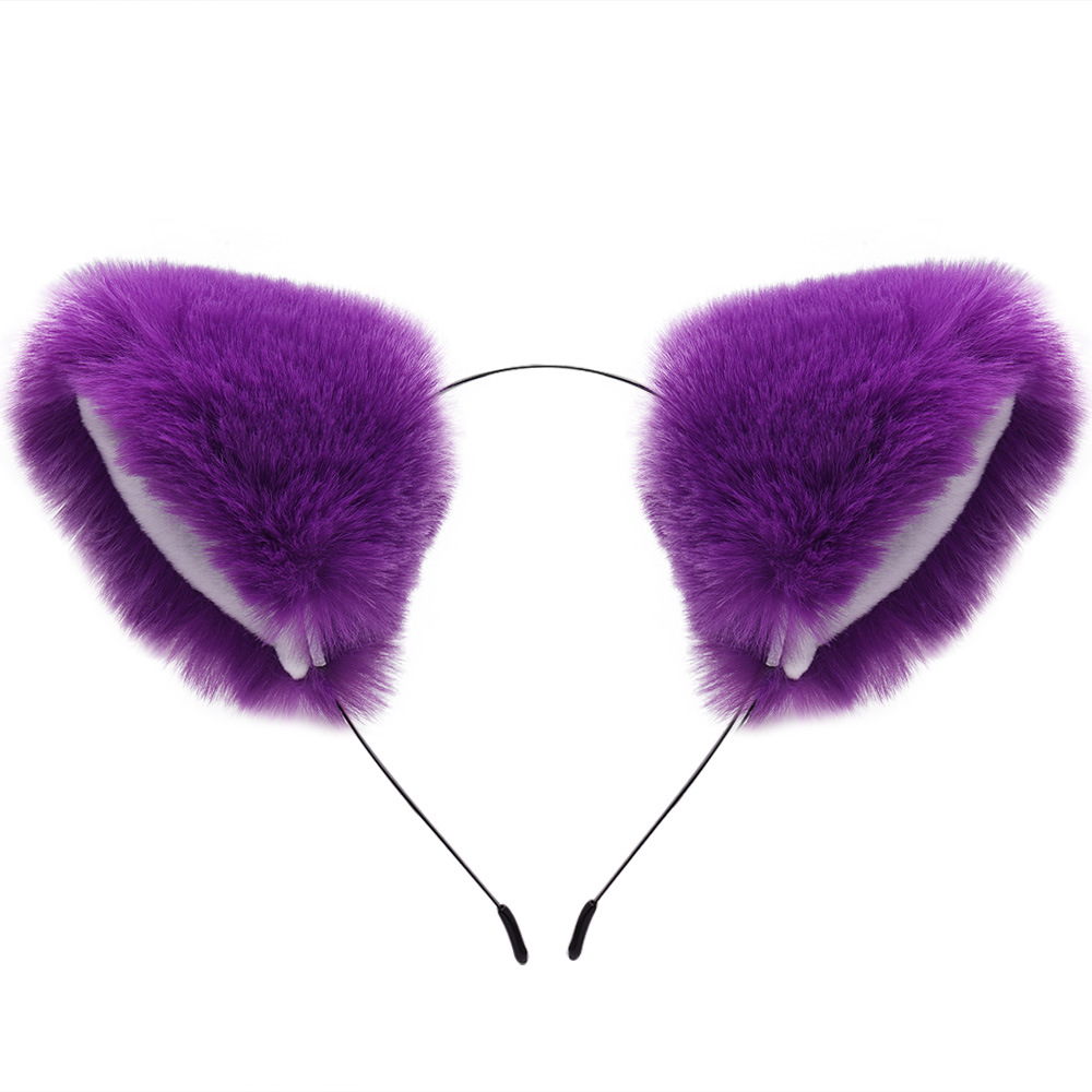 Diadema de orejas de gato con campana, cosplay y accesorios festivos