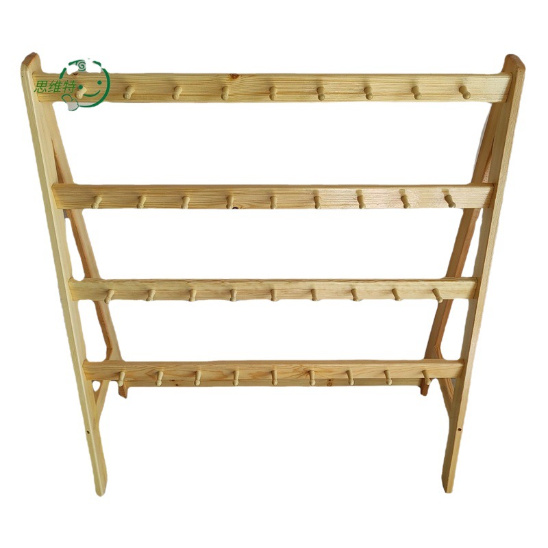 Solid Wood A-Shaped Detachable Towel Rack, Deer-Shaped Towel and Cup Organizer, Furniture for Children's Room, Creative Storage