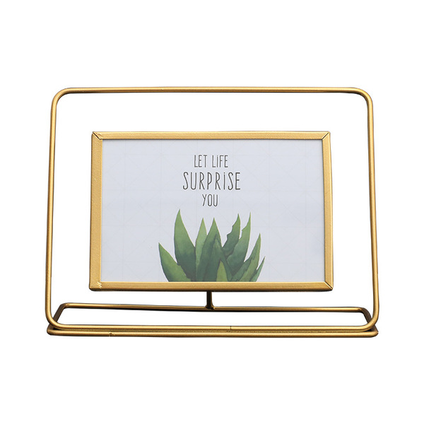 Glass photo frame