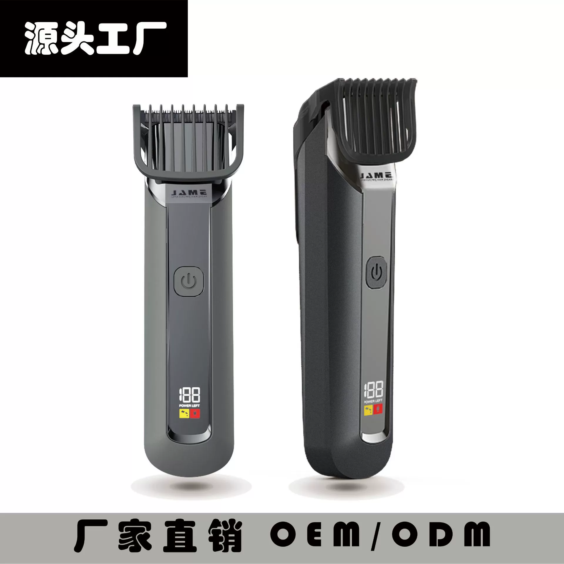 Rechargeable electric hair clipper for Undercut at home