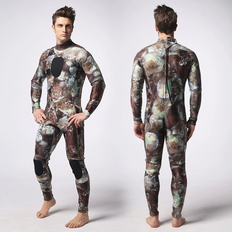 Shop Spirite 3 мм водолазка одежда CAMO сохраняет тепло и холод камуфляж дайвинг водная спортивная одежда