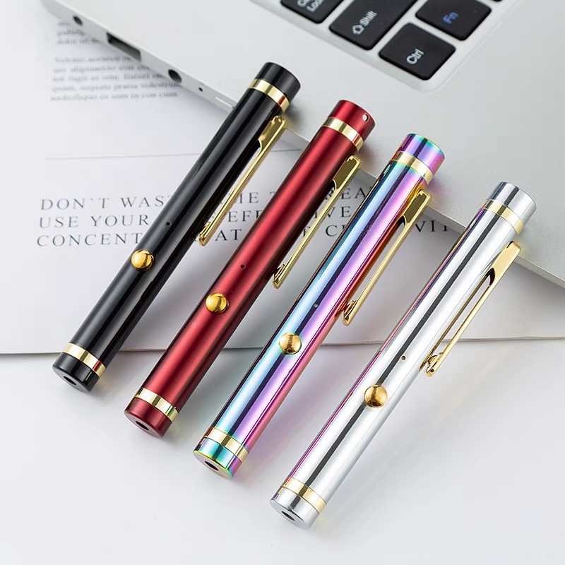 Mini Laser Light USB Charging Laser Pen For Sales Department Model Explanatory Shooting Pen With Long Range Infrared Green Light
