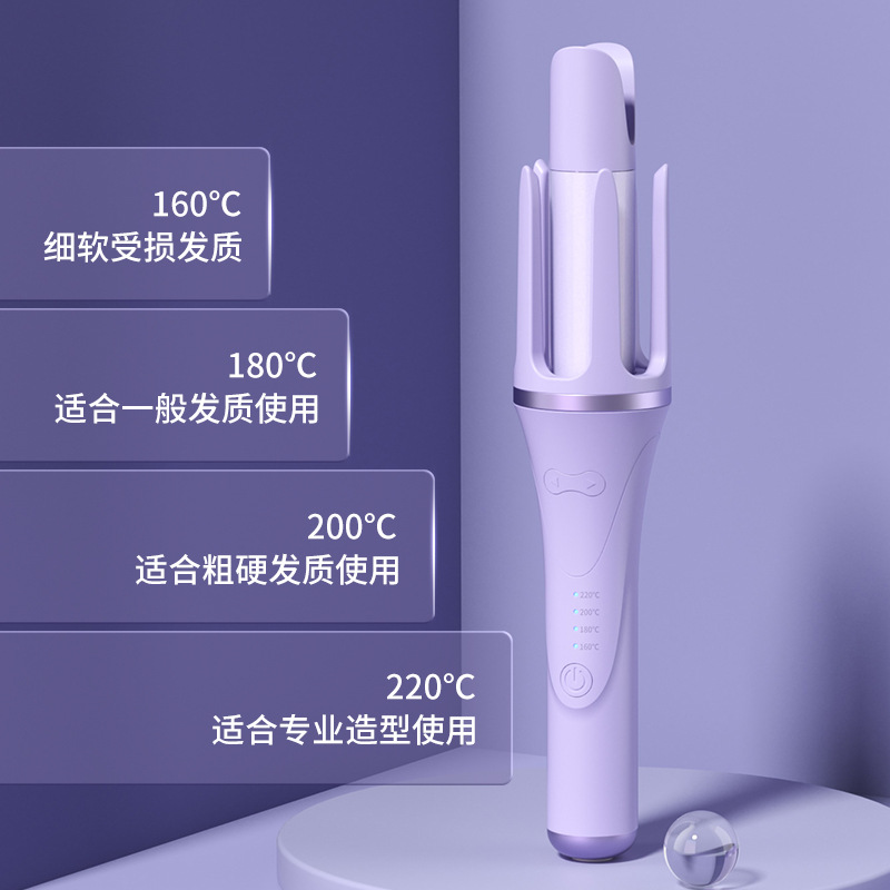 Al por mayor nuevo rizador de pelo automático 32mm iones negativos gran ola hogar no-daño pelo mini rizador de pelo transfronterizo