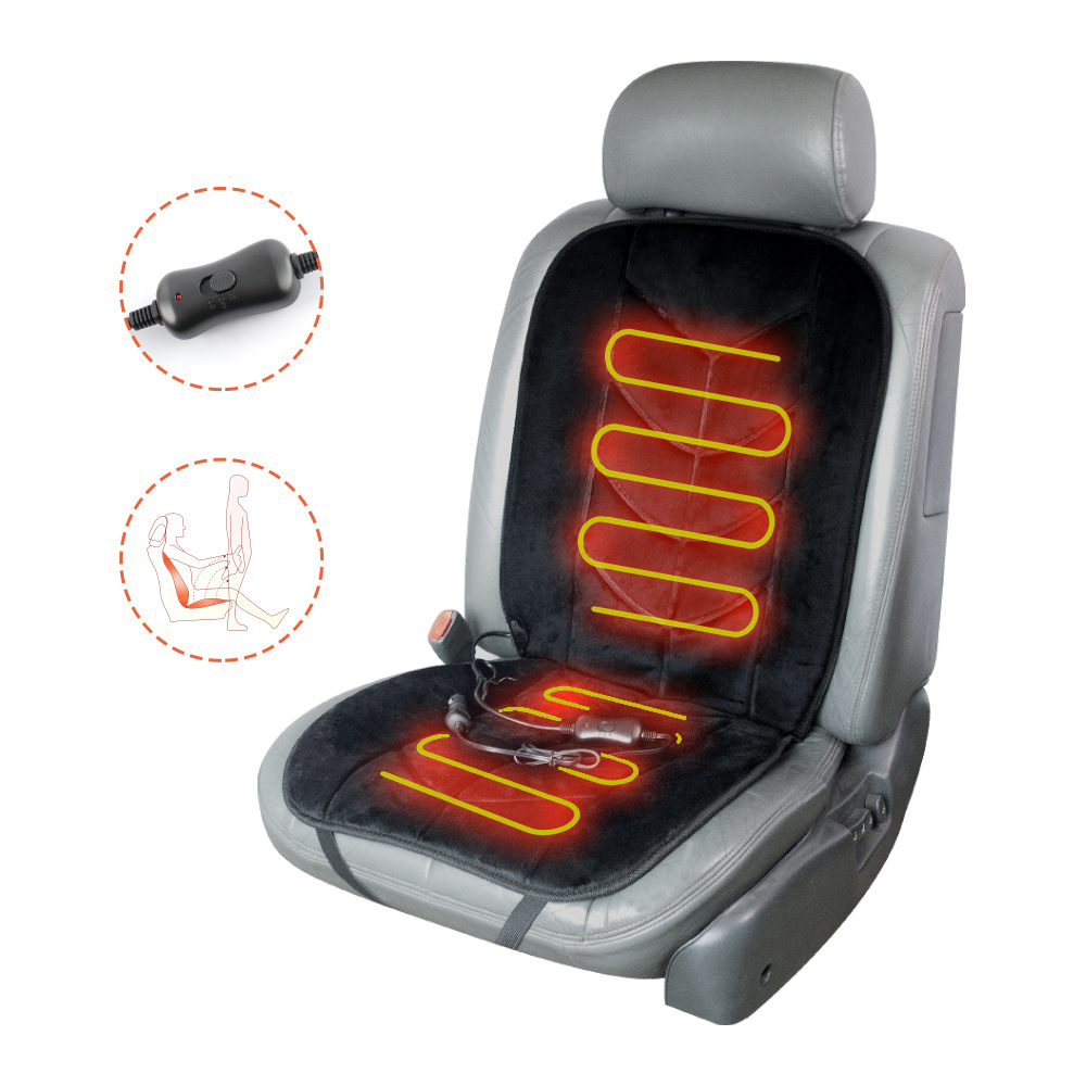 工厂批发 自动/手动双电源开关的12V汽车加热坐垫
