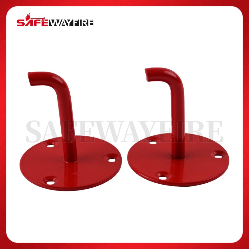 2-9KG灭火器固定支架 二氧化碳挂钩 CO2支架双挂具 挂钩墙上