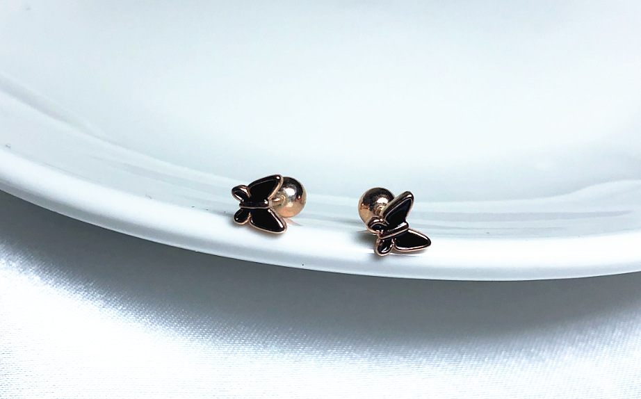 5g Weight Zircon Inlay Material Ear Studs Classification 1 Pair Quantity Daily Occasion 925 Sterling Silver Material Butterfly Pattern Women's Gender Plating, Inlay Design Simple Style Style 1 Pair 925 Sterling Silver Zircon Butterfly Ear Studs 25