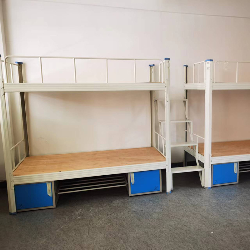 学校の寮の鉄の棚のベッドの上下は二重の鉄のベッドの学校の学生の高低のベッドの佛山の鉄の棚のベッドのメーカーの卸売りを敷きます。|undefined