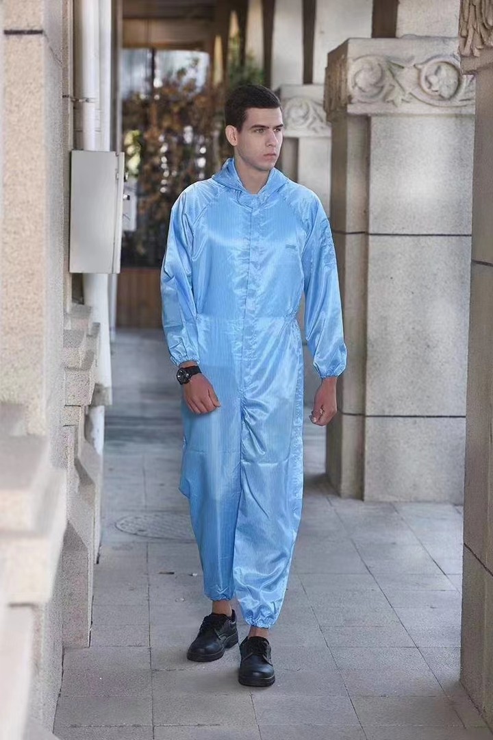 无尘服连体男女通用工作衣防尘不沾灰静电喷漆养殖净化一体式