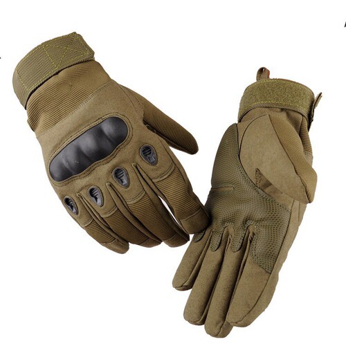 Tactical Gloves for Men, Slip-Resistant and Wear-Resistant, Hard Shell Protective Military Enthusiast Combat Outdoor Training Cycling Gloves, Factory Wholesale