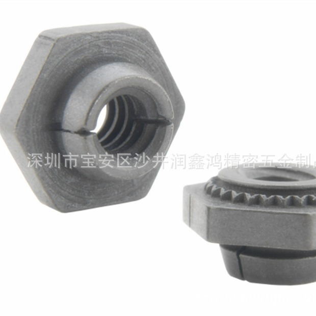 自锁螺母LKA-M4-2卡槽螺母可订非标