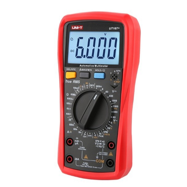 优利德 UT105+ UT107+ 汽车万用表