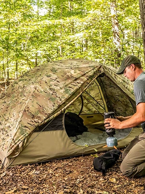 Camouflage Overnight Double Layer, Avtomobil dam çadırları