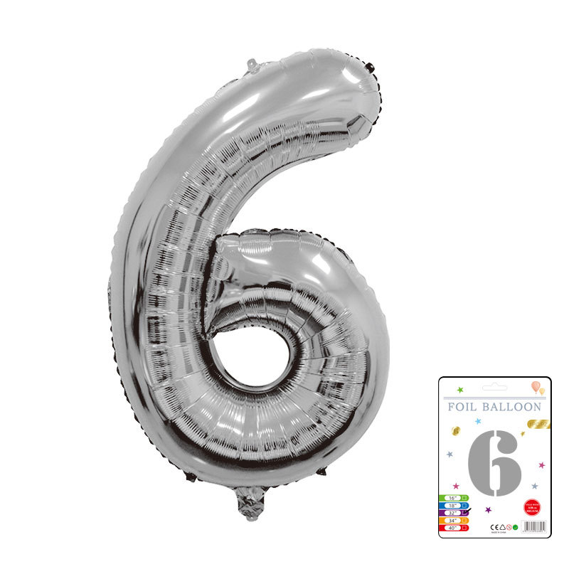 Globo digital de 32 pulgadas, embalaje de tarjeta de papel independiente, versión estadounidense, película de aluminio delgada, embalaje fino, papel de aluminio, globo de cumpleaños