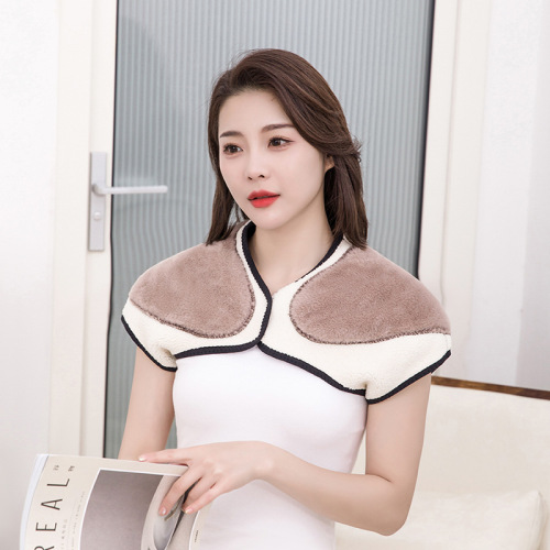 Imitation lamb velvet shoulder pads for men and women, three-layer extra thick shoulder pads, waistcoat, skin-friendly, close-fitting, warm for autumn and winter