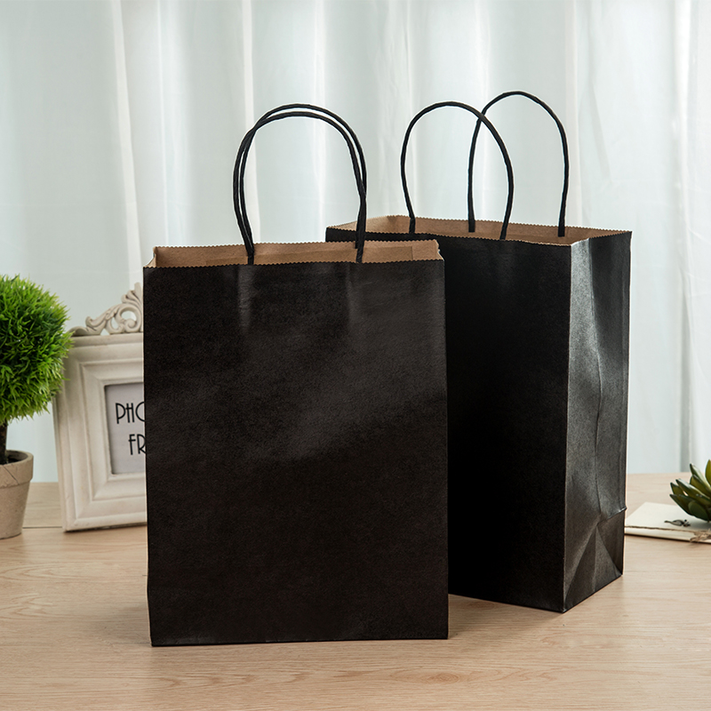 Bolsas de papel kraft bolsas de mano personalizadas ropa horneado para llevar bolsas de té de leche bolsas de compras regalos bolsas de regalo personalizadas