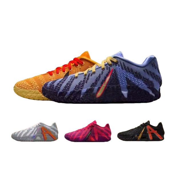 Putian Shoes Cross-Border Morant Third-Generation Practical Men's Basketball Shoes Ja3 Sports Shoes Non-Slip Air Cushion Thick Sole Low-Top