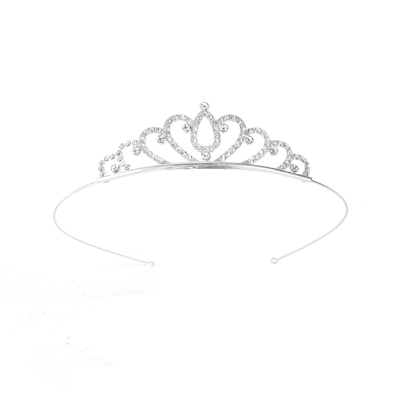 Diadema con Corona de Princesa Infantil de Metal Galvanizado para Cumpleaños y Fiestas image 27