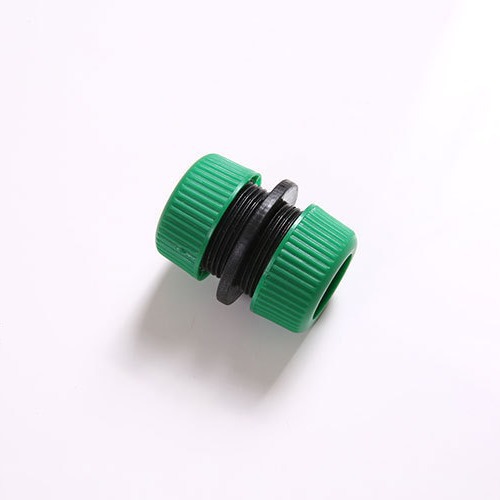 4分水管修补接头 1/2塑料对接 中接 水管延长接头 洗车水枪配件