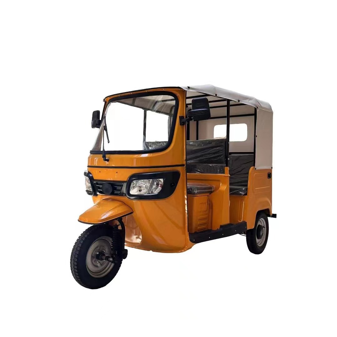 Foreign Trade Export African Passenger Three-Wheeled Passenger Transport Eec Eu Certified Fuel Three-Wheeled Motorcycle Tuk-Tuk