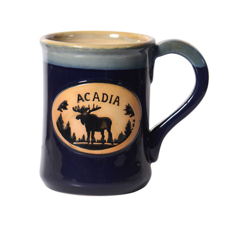 Horno transfronterizo en cerámica relieve taza de leche taza de desayuno taza de cerveza taza de agua taza de café personalizada