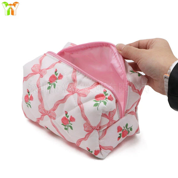 With bow, fuchsia