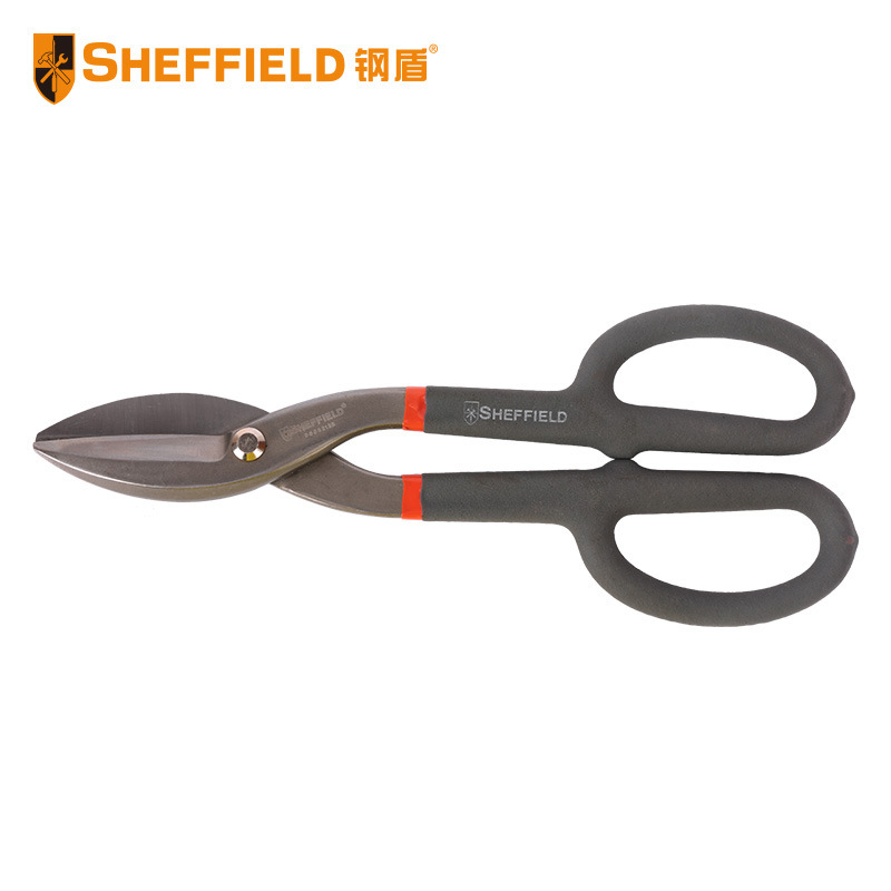 钢盾S068207铁皮剪不锈钢薄铁皮剪子集成吊顶剪刀龙骨剪铁剪刀7寸