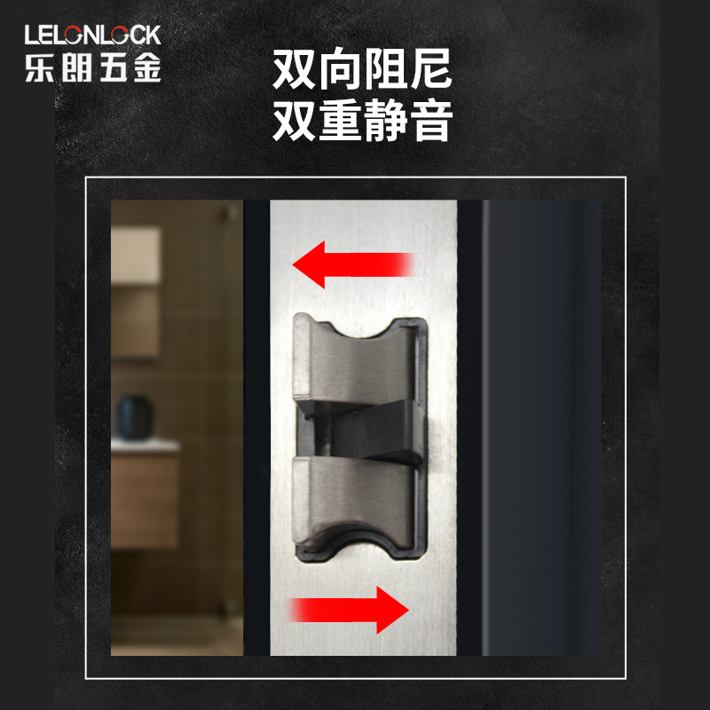 Accesorios de cerradura de puerta interior 4558 llave de cerradura de acero inoxidable pequeño cuerpo de cerradura de madera cuerpo de cerradura silencioso universal