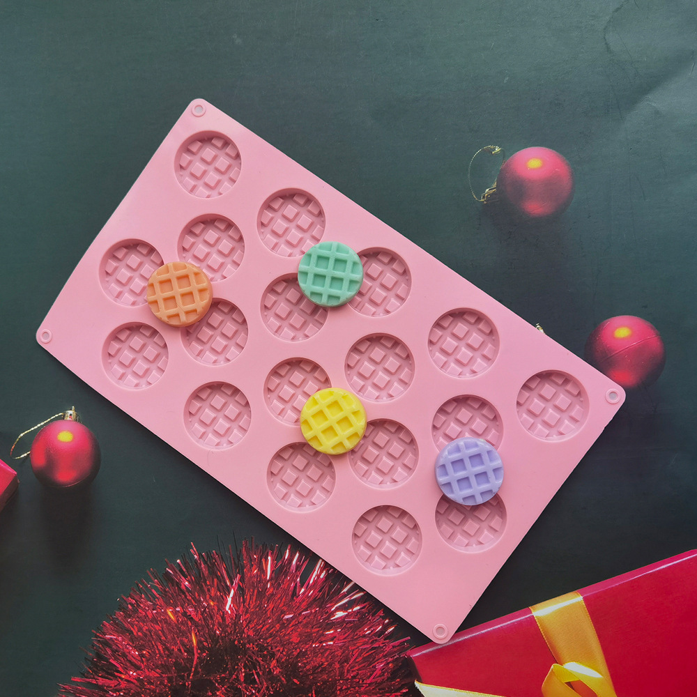 18 gaffles 173 molde de silicona pastel helado pudín molde de postre jabón utensilios