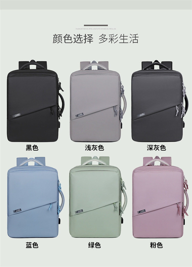 Cross-border backpack for men, multi-functional laptop bag, large-capacity dry-wet separation, leisure business travel backpack Application Scenario