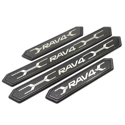 Dekorativ pedal başlıqları Toyota Rav4 Rongfang Door - carbon-fiber-pattern-code-117204005