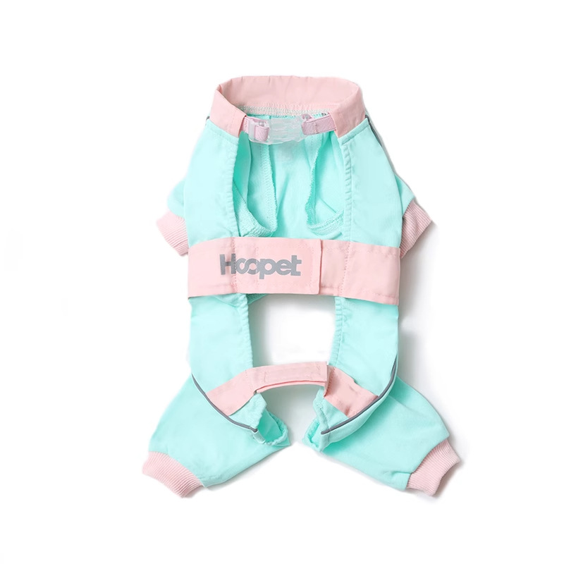 Pantalón a prueba de polvo para perros HOOPET Bichon paseando al perro con cuatro patas