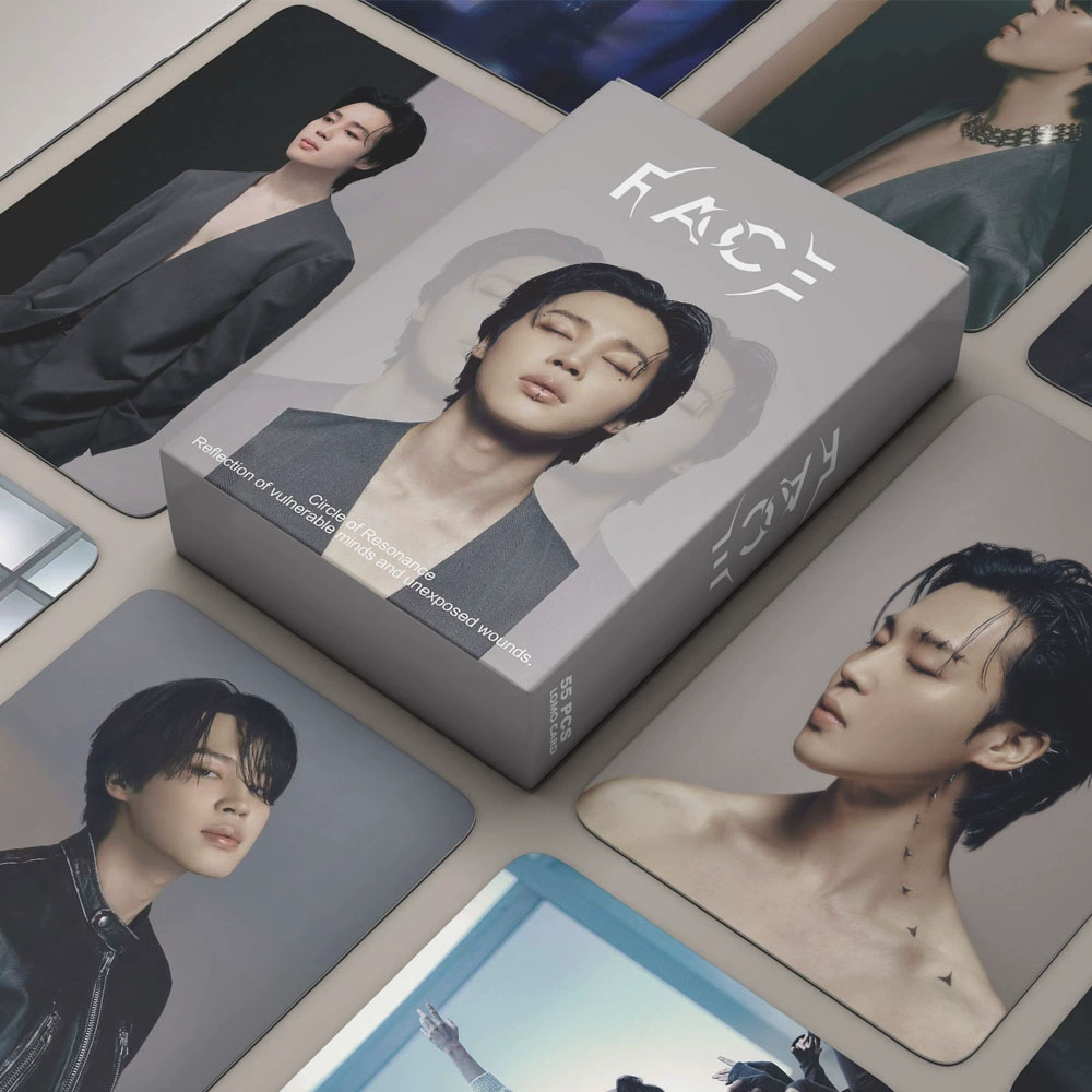 Spot 55 Zhang Ji -hyun Корейская карта Jimin Face Solo Lomo Card Card Pie