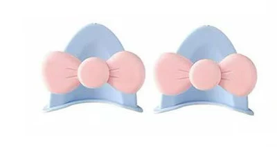 Bear Ears Accessories, Cute Random | Dəbilqə (Kaska) aksesuarları - cat-eared-butterfly-blue-pink