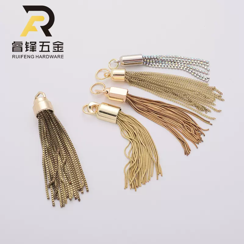 箱包五金配件装饰吊钟吊须金属饰品链条小挂饰辅料女包潮流元素