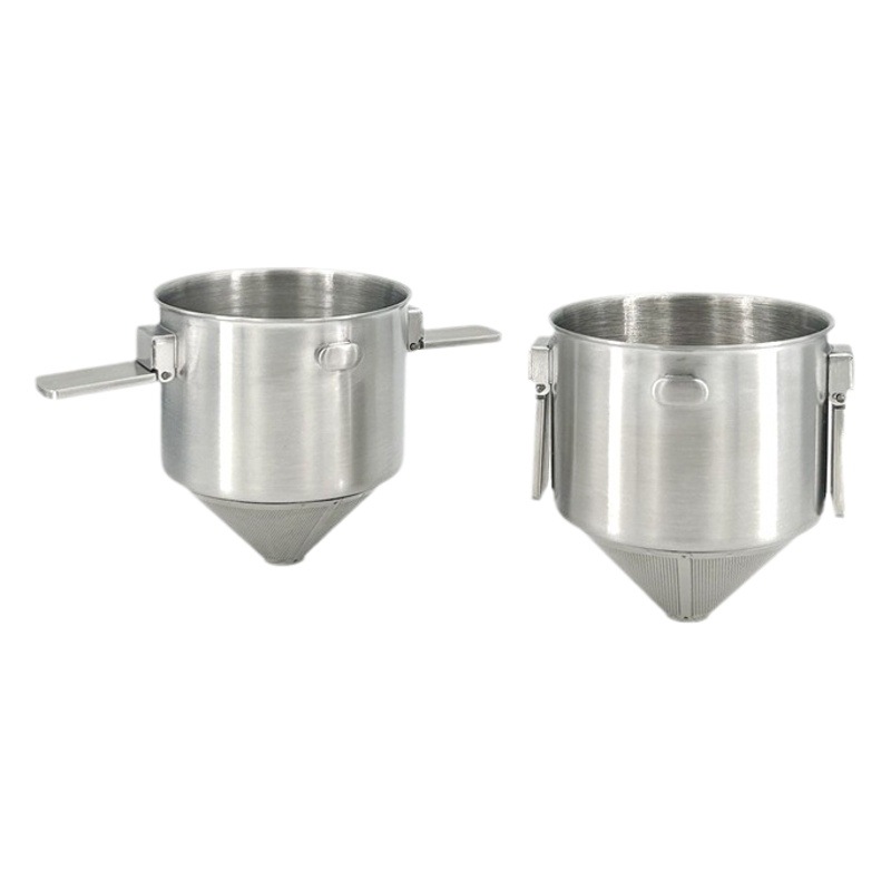 Stainless steel angel coffee strainer foldable portable coffee strainer drip coffee funnel