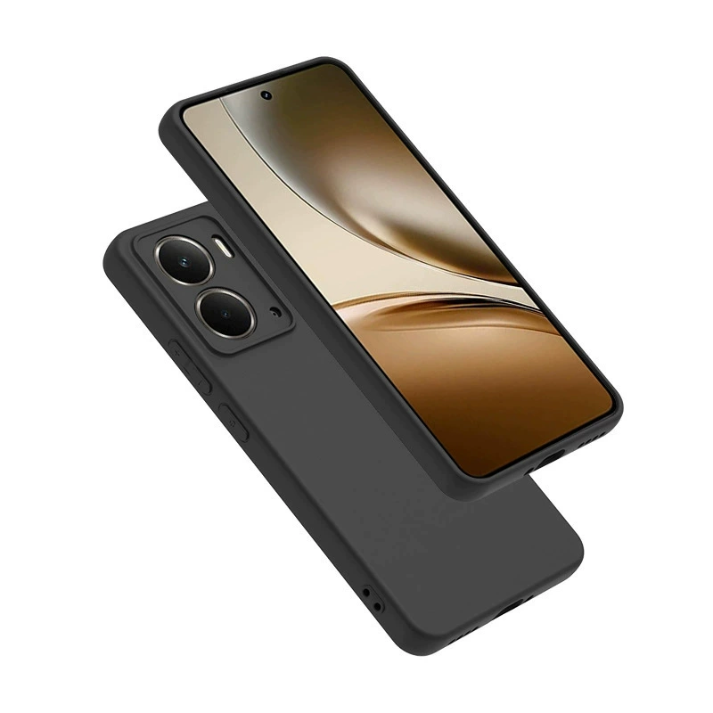 Чехол для Realme 16PRO 15X с матовым покрытием, 1+Turbo6, 1+15 ACE6 черный мягкий чехол