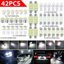 ����LED�����װ 42PCS T10ʾ���� ˫���Ķ��� ���յ����ڳ��ŵ�