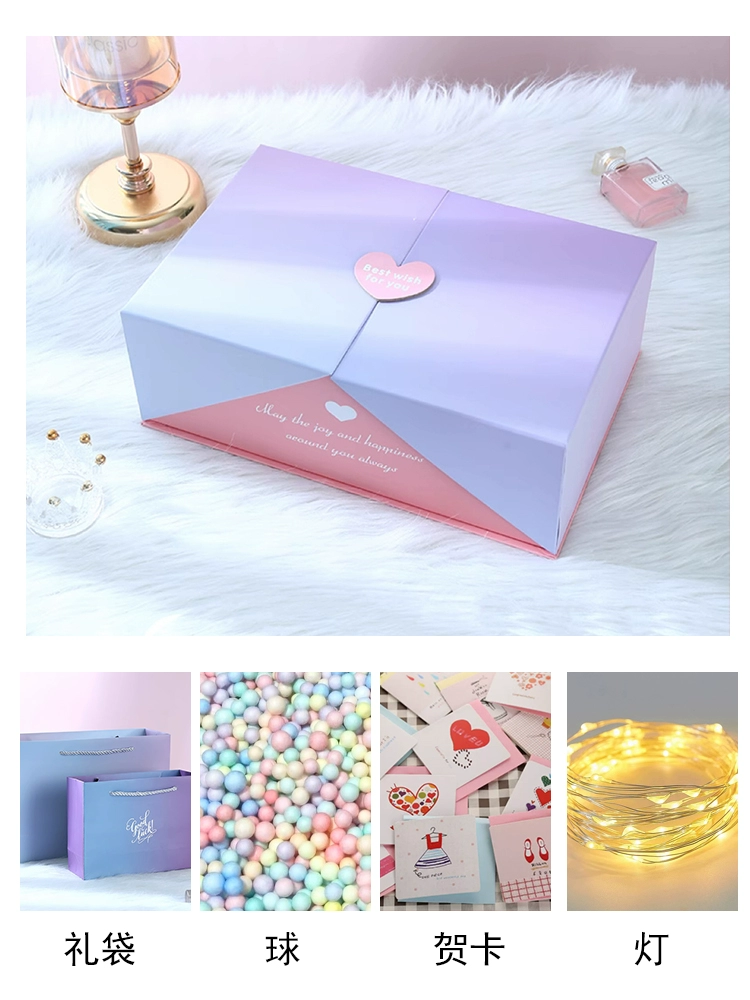 Gift box, big bag, Birthday gift, high-quality style