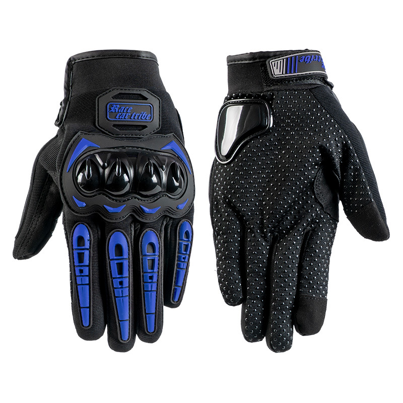 Motocicleta guantes unisex dedo completo pantalla táctil antideslizante transpirable motocicleta Knight equipo guantes de coche eléctrico