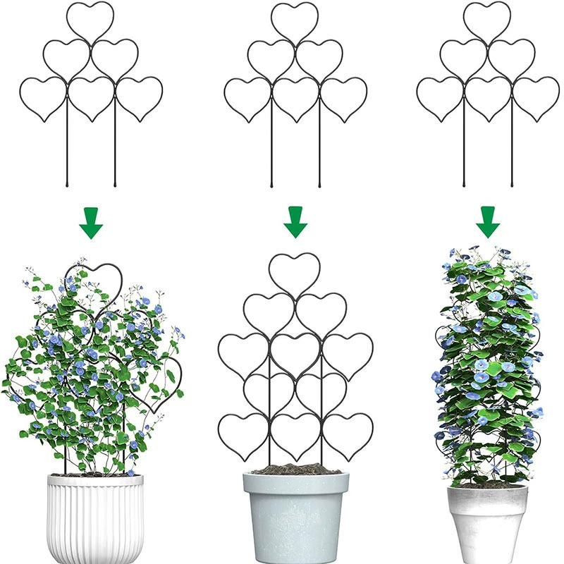 Опора для вьющихся растений, решетка для вьющихся растений типа «горный черепаха», опора для растений в горшках на балконе, уличная кованая подставка в европейском стиле.